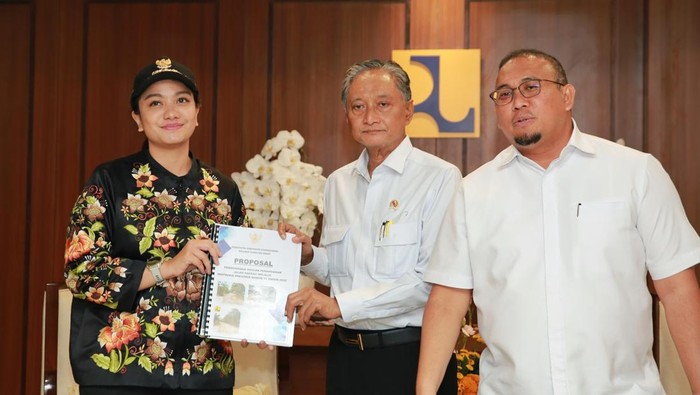 Andre Rosiade dan Bupati Dharmasraya Temui Menteri PU Ajukan Proposal Jalan Hingga Pasar Payakumbuh